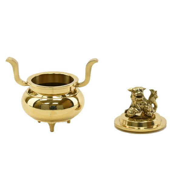 唐銅　三ッ具足 唐銅 三ッ具足 唐銅三具足金森紹栄作 茶道具 利休忌