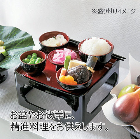 【色: 5) 新タメ】仏具 仏膳 ご飯入れ 仏壇お膳 セット お供え膳 仏具 用