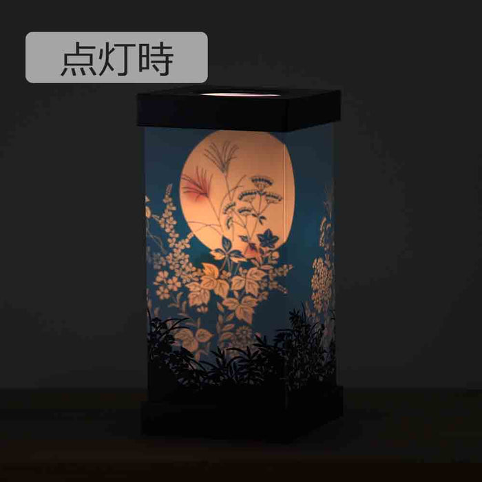 盆提灯 新型 沙羅 黒檀調 320 月影 特徴 4