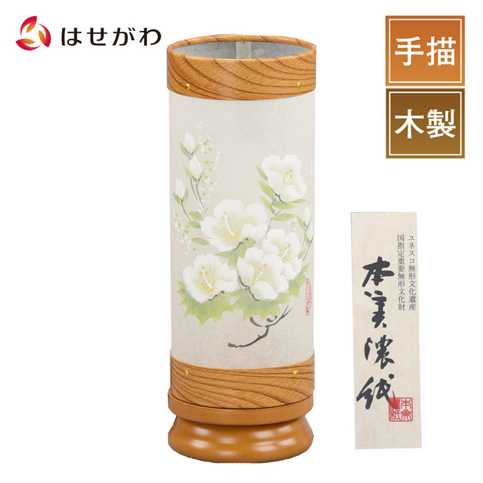 盆提灯 新型 美濃の丘 芙蓉 けやき色 特徴 1