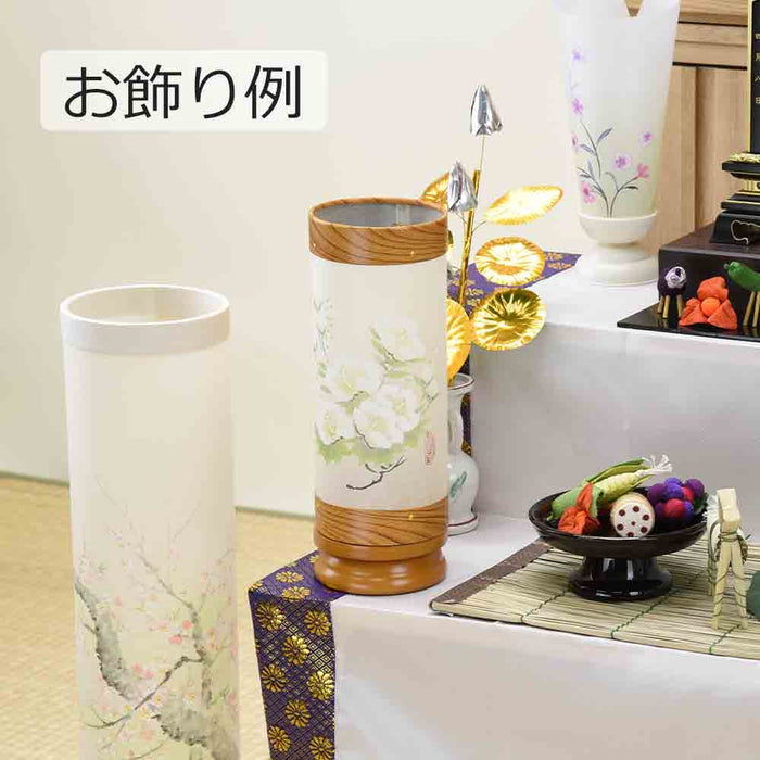 盆提灯 新型 美濃の丘 芙蓉 けやき色 特徴 5