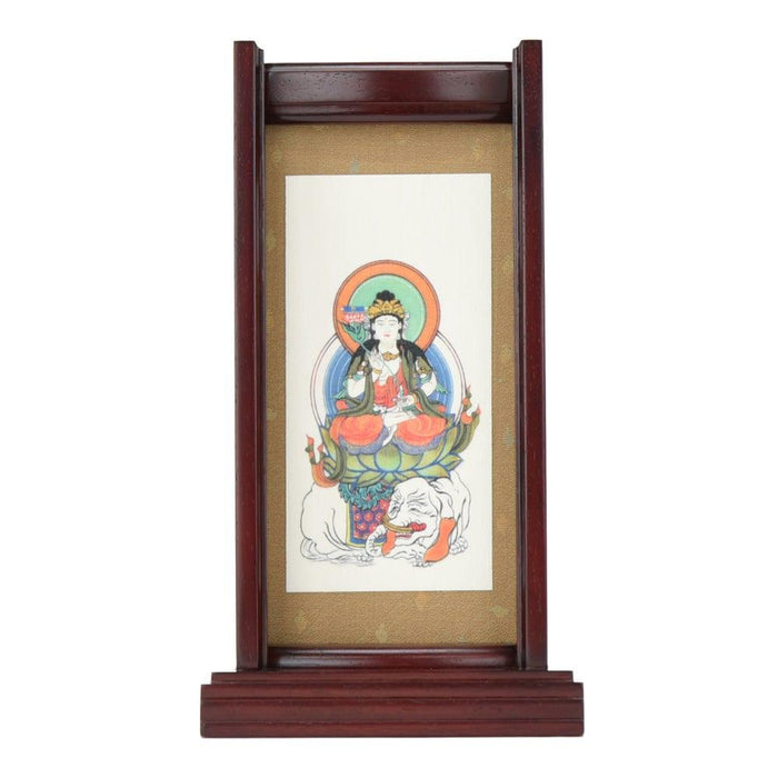 掛軸 スタンドセット 普賢菩薩 小 絹本 特徴 9