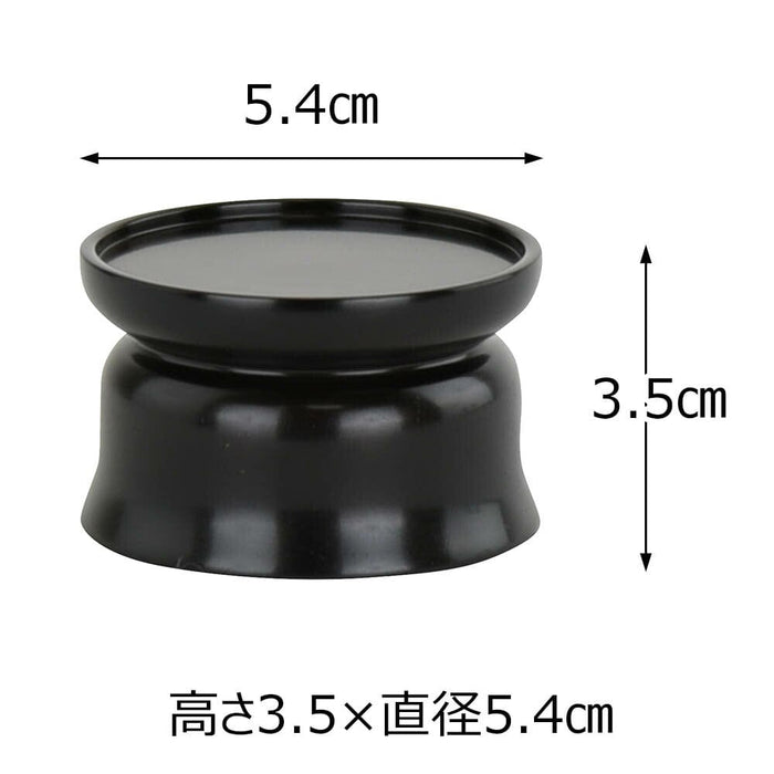 Amazon｜【お仏壇のはせがわ】 リン台 黒檀 雄美 丸型 2.5 おり