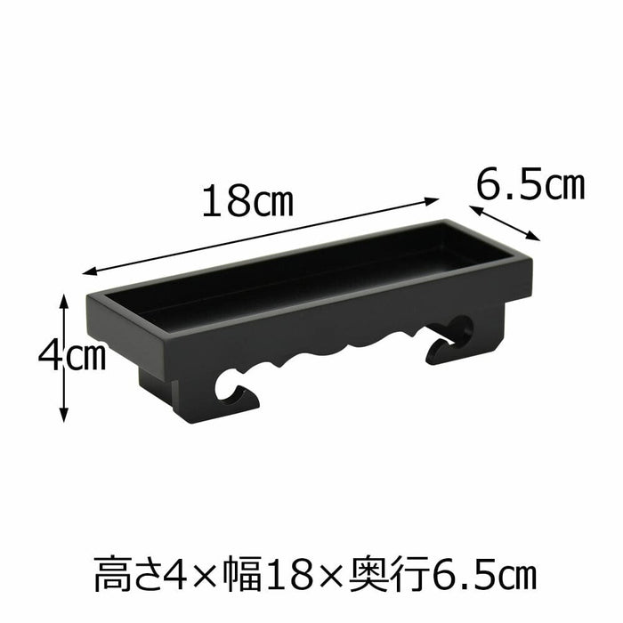 仏具 仏器膳 黒檀 雄美 6.0寸 特徴 2