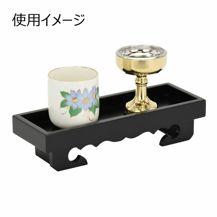 仏具 仏器膳 黒檀 雄美 6.0寸 特徴 3
