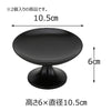 仏具 高杯 黒檀 雄美 3.5寸 低台 特徴 2