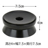 仏具 リン台 黒檀 雄美 丸型 2.5 特徴 2