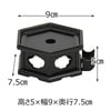 【リンセット】合掌リンセット 2.3寸 リン台六角黒檀色 特徴3