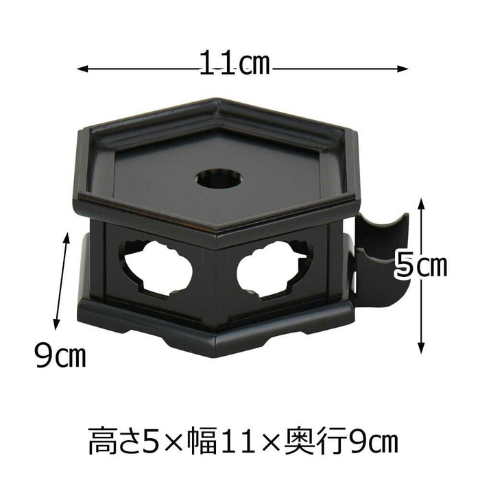 まごころリンセット 3.0寸 リン台六角黒檀色 | お仏壇のはせがわ まごころリンセット 3.0寸 リン台六角黒檀色 | お仏壇のはせがわ