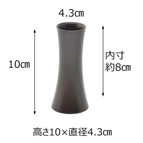 【仏具】線香差 黒檀 雄美 短寸用 特徴2