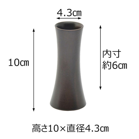【仏具】線香差 黒檀 雄美 ミニ寸用 特徴2