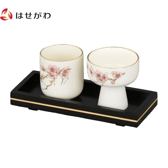 仏具 仏器膳 バウム 黒檀 5.0寸 湯呑セット 4 特徴 1