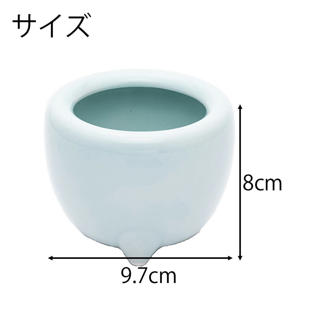 冬ギフト セ 西用 青磁 香炉 3.0寸 お仏壇のはせがわ公式通販 | 工芸品