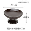 仏具 高杯 木質 溜 豆 特徴 2