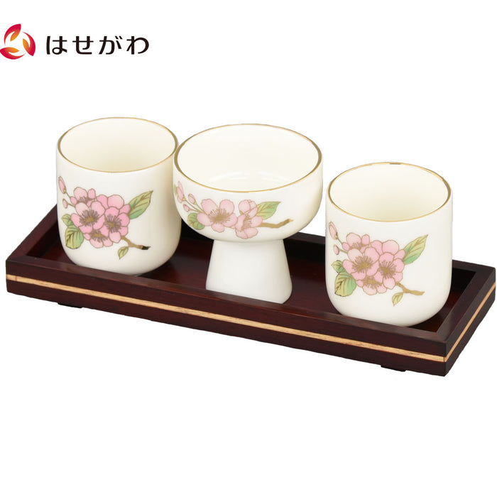 仏具 仏器膳 バウム 花梨 6.0寸 湯呑セット 3 特徴 1