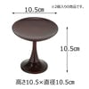 仏具 高杯 花梨 雄美 3.5寸 特徴 2