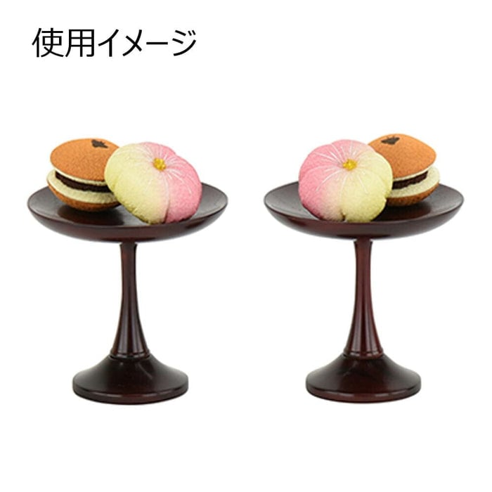 仏具 高杯 花梨 雄美 3.5寸 特徴 3