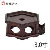 リン台 花梨 雄美 六角置台付３．０ 特徴1
