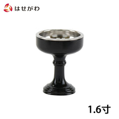 仏飯器 京型 色付 落し付 1.6寸