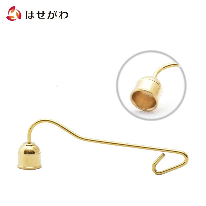 仏具 ローソク消 真鍮 磨き 小 特徴 1