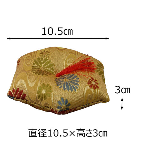 リン布団 六角 綴 小花 ３．５ 特徴2