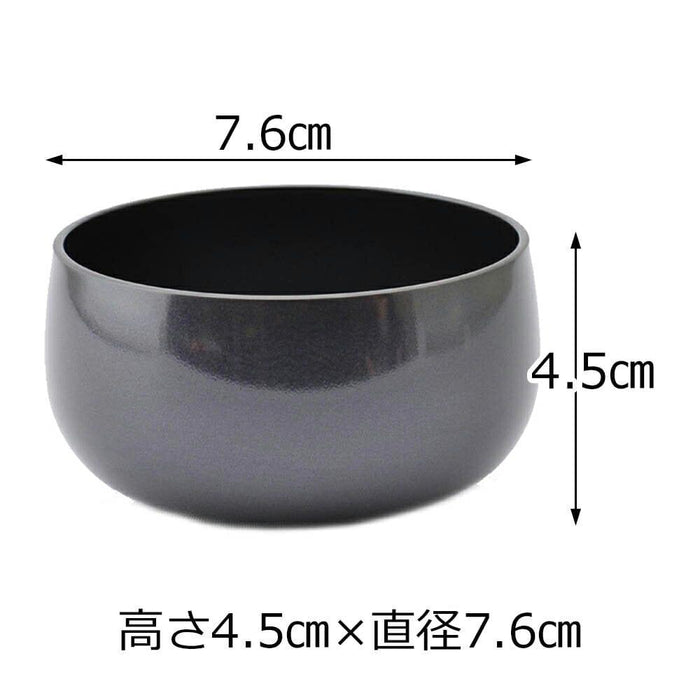 仏具 まごころリンセット 2.5寸 リン台六角紫檀色 特徴 3