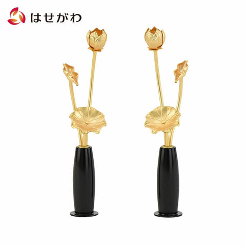 銅製常花・水鋲セット 色付 豆（対） 特徴1