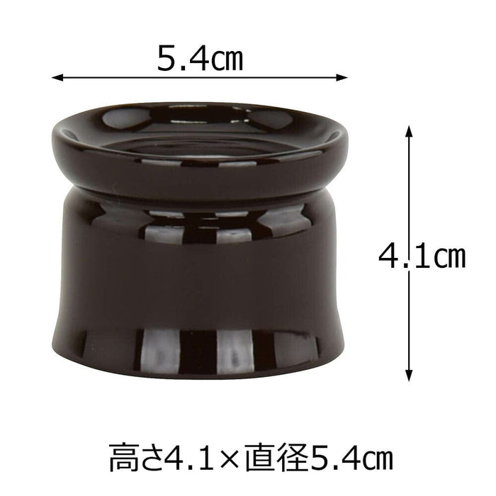仏具 仏飯器台 木質 溜 丸型 1.8寸 特徴 2