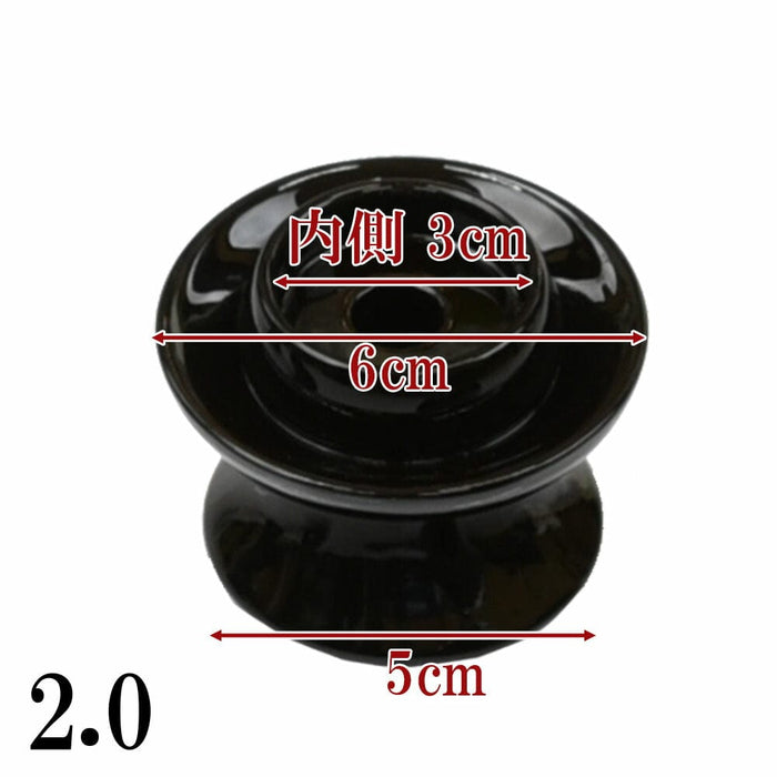 仏具 茶台 木質 溜 2.0寸 特徴 4