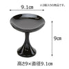 仏具 高杯 木質 溜 寛通型 3.0寸 特徴 2