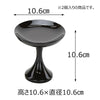 仏具 高杯 木質 溜 寛通型 3.5寸 特徴 2