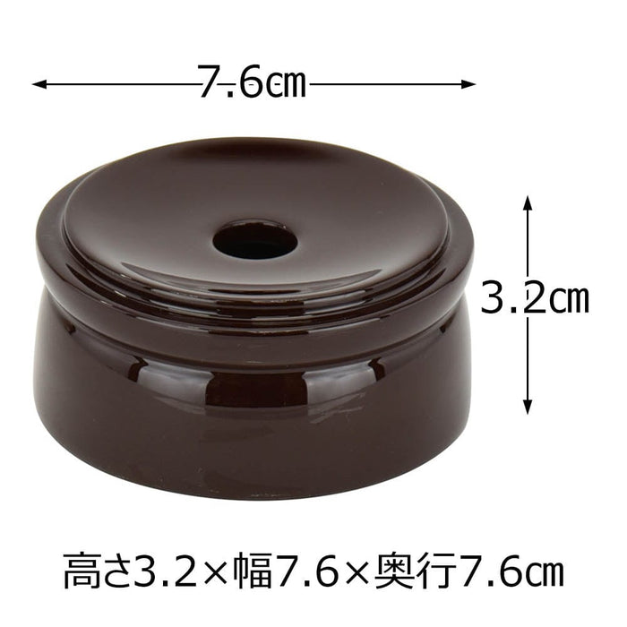 仏具 リン台 木質 溜 丸型 2.5 特徴 2