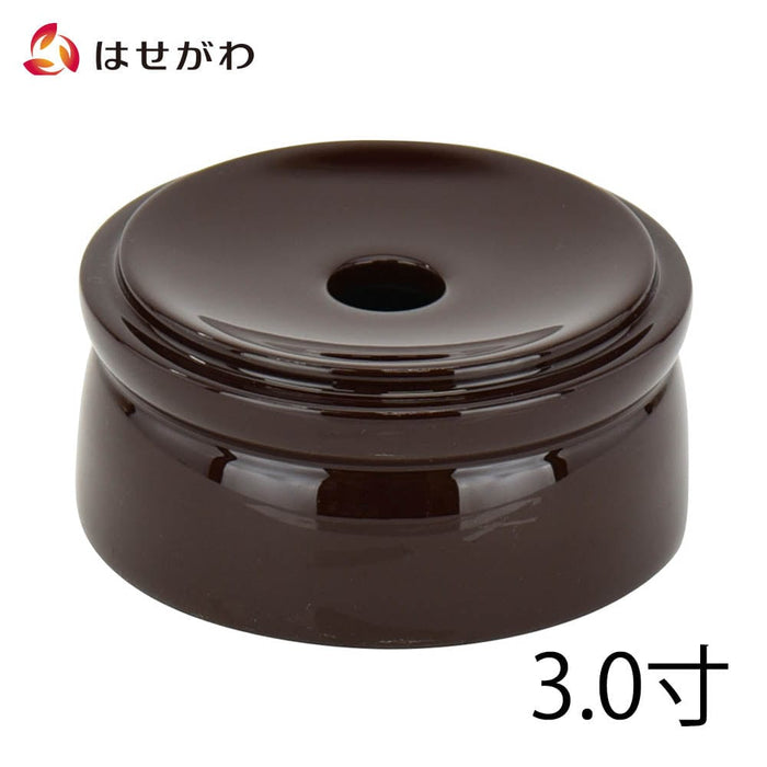 仏具 リン台 木質 溜 丸型 3.0 特徴 1