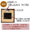 盆提灯 新型 ウェーブ 透かし和紙 ブラウン 特徴 3