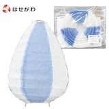 和紙ボールランプシェード ドロップ 白 瑠璃 特徴1