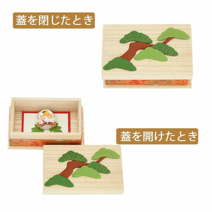 お供え物・お飾り ちりめん 季節のしつらい箱 お正月 特徴 4