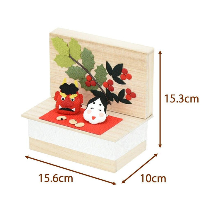 お供え物・お飾り ちりめん 季節のしつらい箱 節分 特徴 3