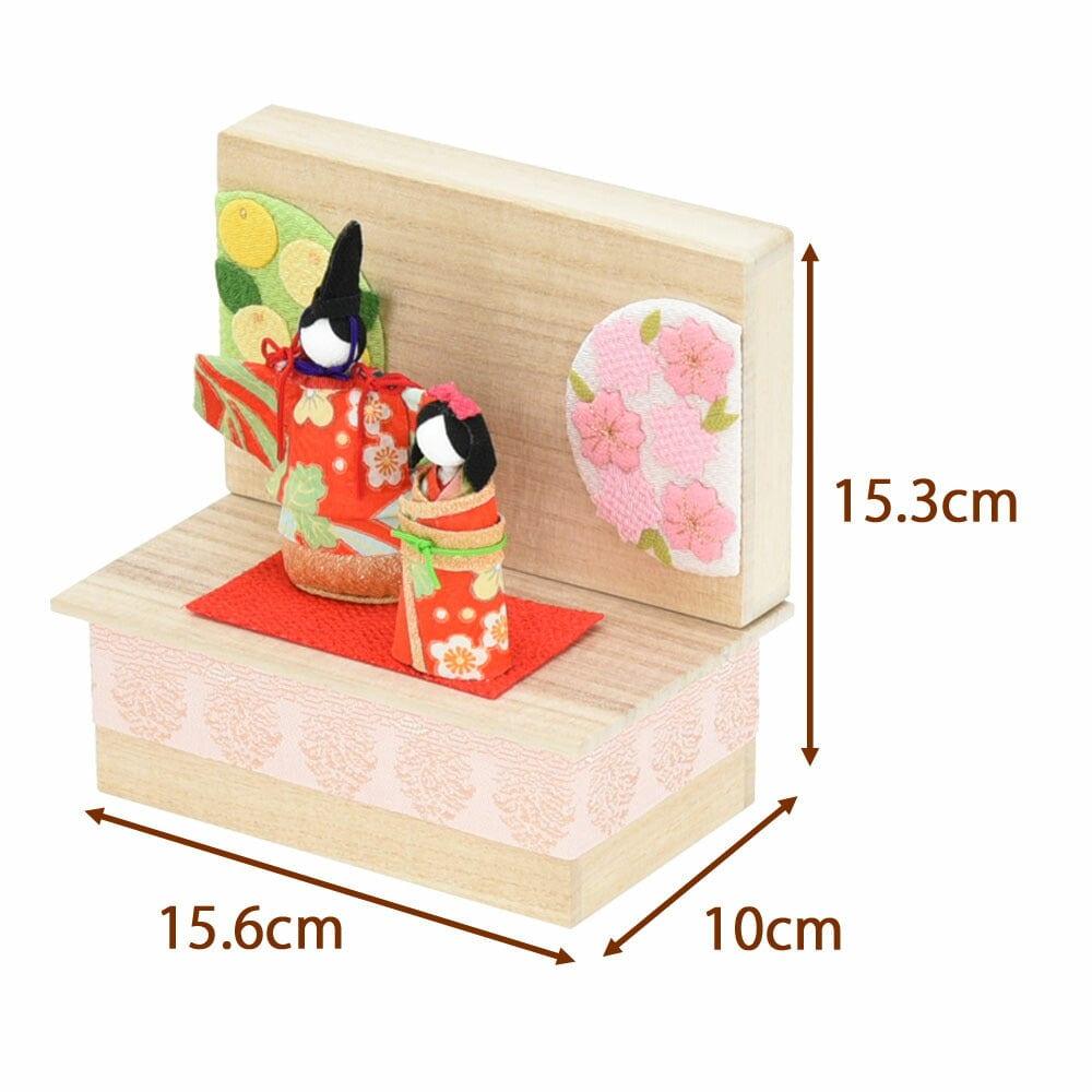 節句(女の子)  飾り ちりめん 季節のしつらい箱 桃の節句 | お仏壇のはせがわ公式通販