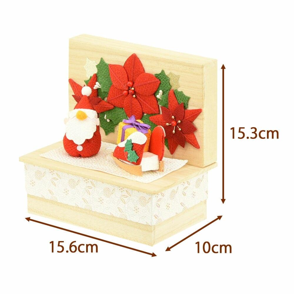 ちりめん 季節のしつらい箱 クリスマス | お仏壇のはせがわ公式通販