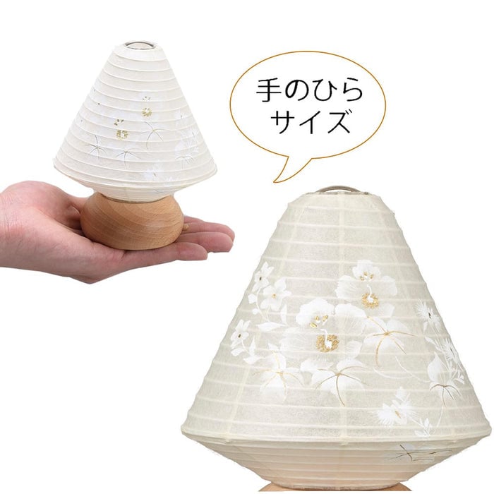 盆提灯 新型 ココランミニ 白芙蓉 特徴 3