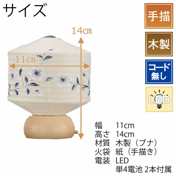 盆提灯 新型 ココラン 藍鉄仙 特徴 2