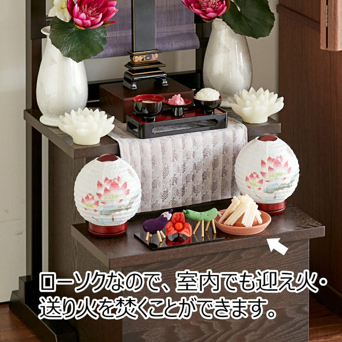 盆用品 迎え火･送り火ローソク 特徴 3