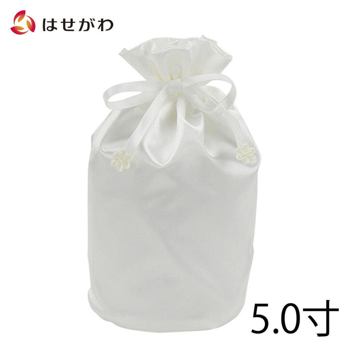 ペット供養 骨壺用ｻﾃﾝ袋W 5寸 特徴 1