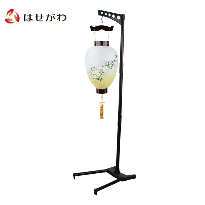 盆提灯 御所 清水 電池灯付 プラスチック スタンド 特徴 1
