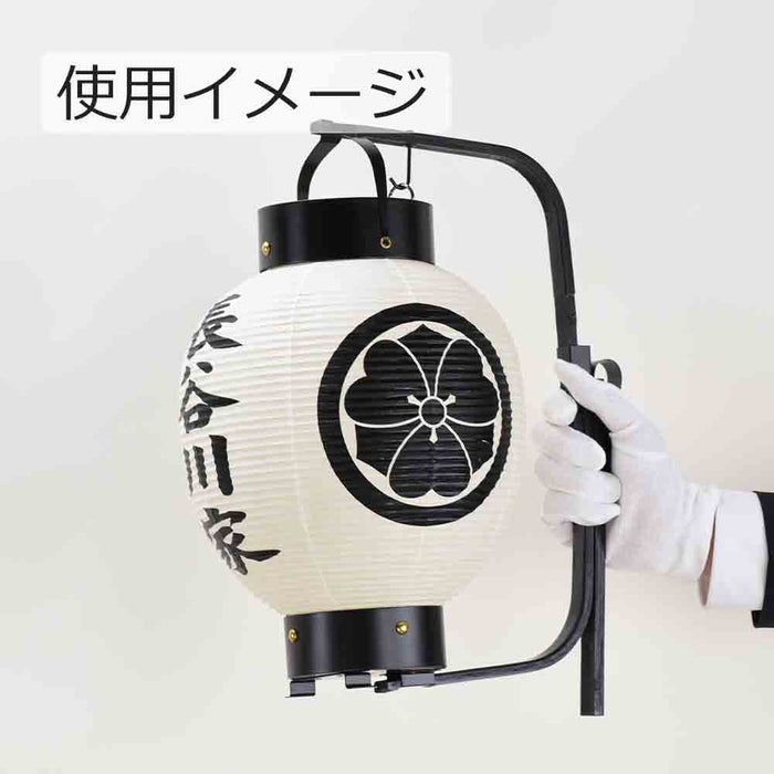 盆提灯 弓張 九子 桐箱入 正面家名・左右面家紋 特徴 9