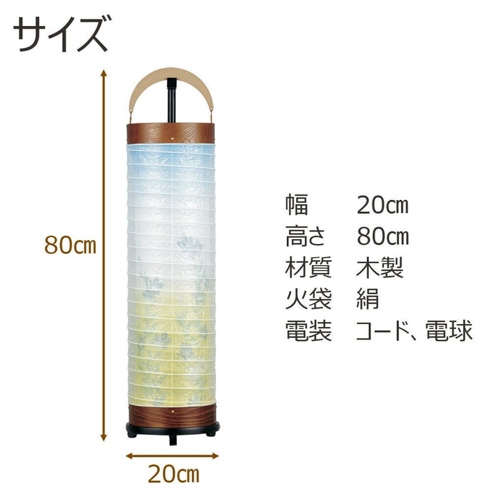 盆提灯 新型 立花６号 桔梗ボカシ 回転 特徴 3