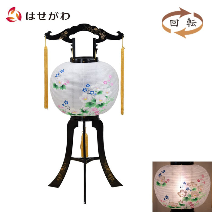 盆提灯 回転 ゆかり 桔梗撫子 特徴 1