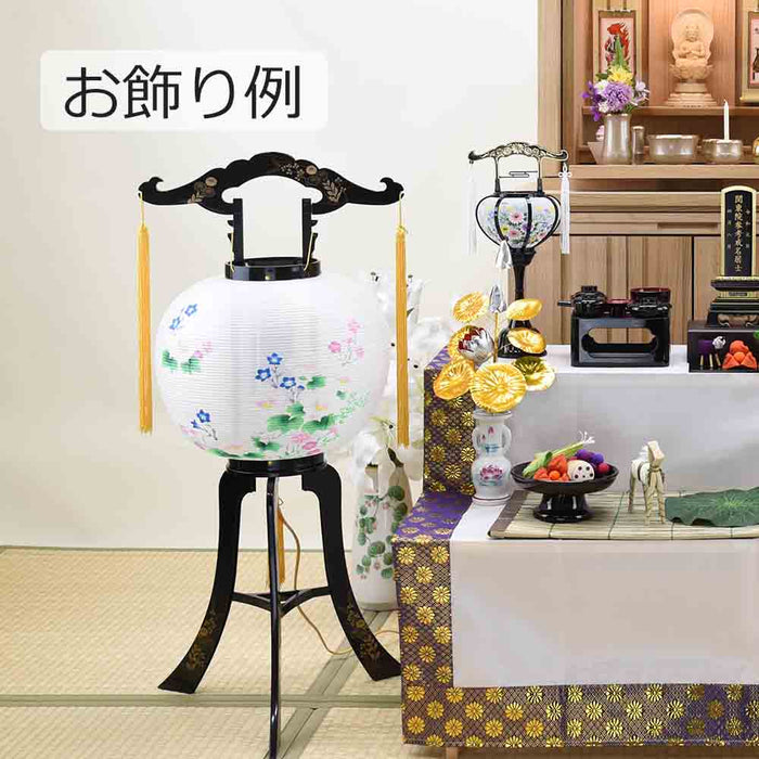 盆提灯 回転 ゆかり 桔梗撫子 特徴 6