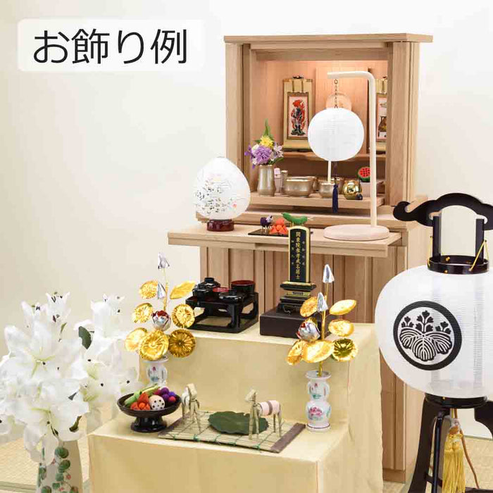 盆提灯 新型 極み結花 LED 秋草 特徴 5