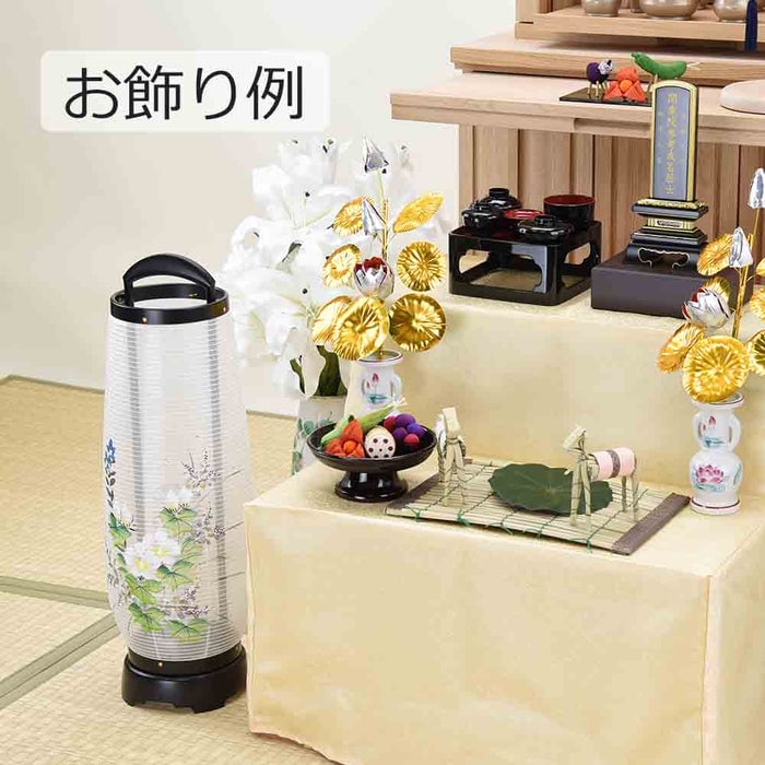 盆提灯 新型 回転 あけぼの 4号 芙蓉 特徴 6